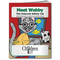 Meet Webby The Internet Safety Cat Coloring Book